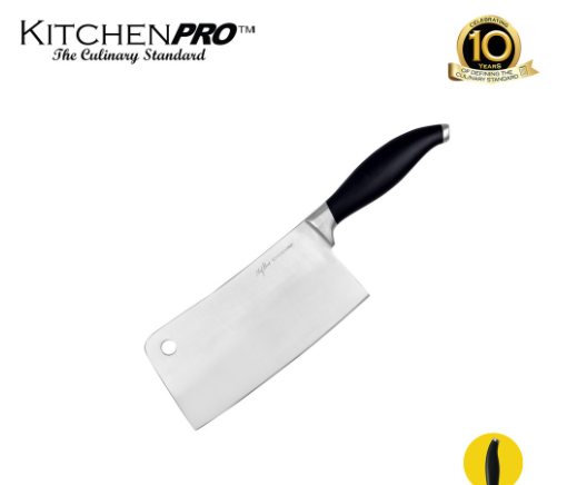 Kitchenpro 7 inch Cleaver Knife Flair Handle
