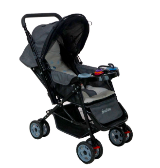 BabyGro 2-way Stroller w/ reversible Handle and Mosquito Net  Virgil