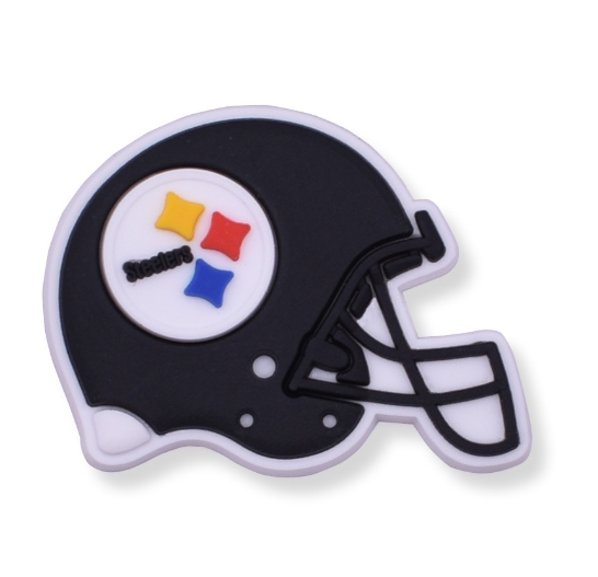 Cartoon Eagles Team Jibits Croc for Kid Cowboy Sport Jibbits Charm Bulls Shoe Charms Pin Steeler Jibitz Crocks Shoes Accessories S10