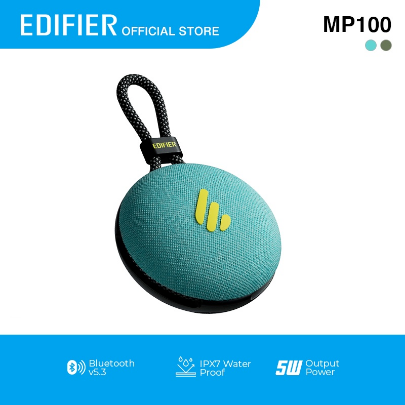 Edifier Mp100 Plus Portable Speaker Bluetooth 5 3 40mm Driver 7 Hours Playback Type-C Ipx7