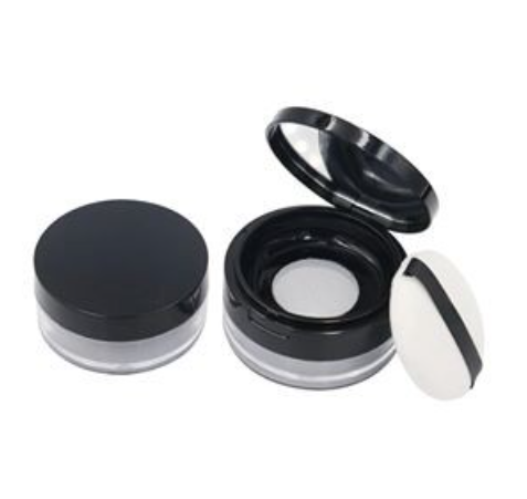 Gladking Portable Loose Powder Container Makeup Case
