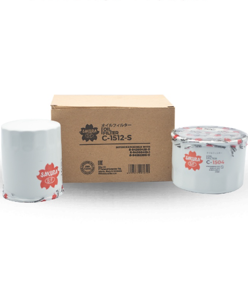 Sakura Oil Filter for Isuzu 4BC2 4BE1