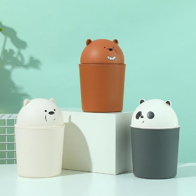 Miniso We Bare Bears Waste Bin