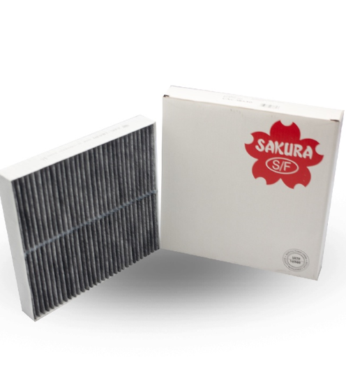 Sakura Cabin Air Filter with Activated Carbon Cac18430 for Nissan Navara 2014-2020, Terra 2018 Up