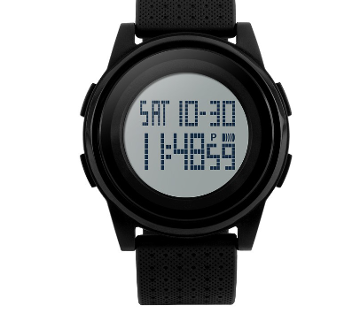 Men Women Digital Waterproof Ultra-Thin Watch