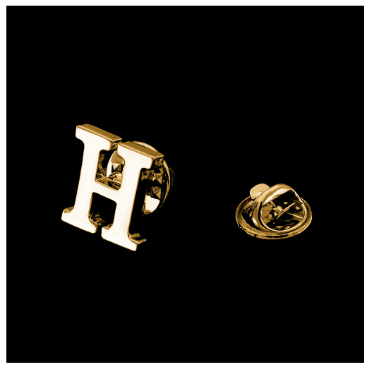 Fashion A-Z Alphabet Brooch Women Men Badges Gold Color Initial Letter Brooches Metal Pins Accessories Jewelry Gift H