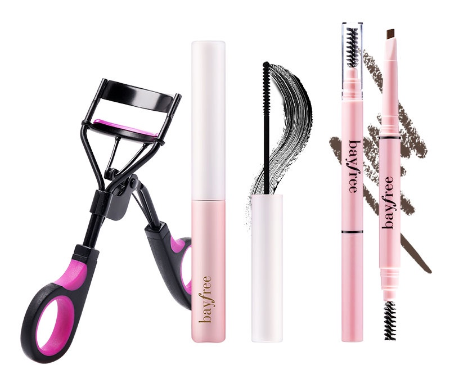 Bayfree Natural Fine Brush Micro Mascaradouble Triangle Definer Eyebrow Pencil Super Waterproof Kimuse Black Swim Two-Tone Portable Eyelashes