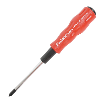 Pro'sKit 89405B Pro-Soft S/D (+#0x100mm) Precision Slotted Screwdriver
