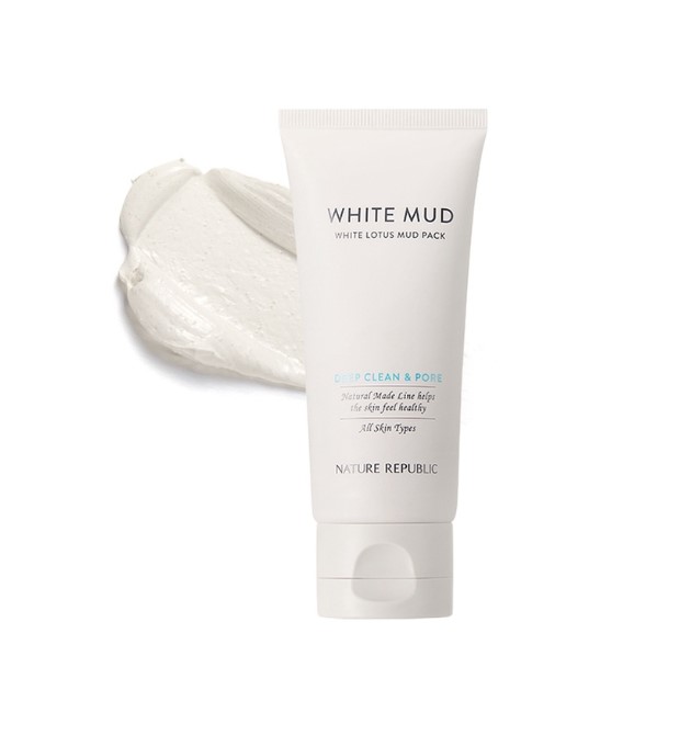 Nature Republic Natural Made White Lotus Deep Clean Mud Pack