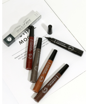 Suake  Four-head Bifurcation Eyebrow Pencil Waterproof Eyebrow Pencil Eyebrows Five Colors
