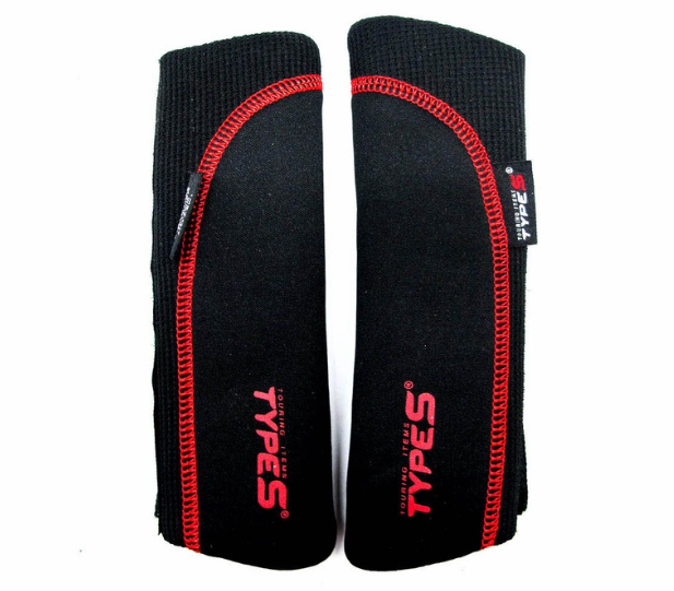 Type S T02915 Seat Belt Pad Set of 2 (Black/Red)
