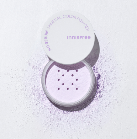 innisfree No Sebum Mineral Color Powder 5g (1 - Violet)