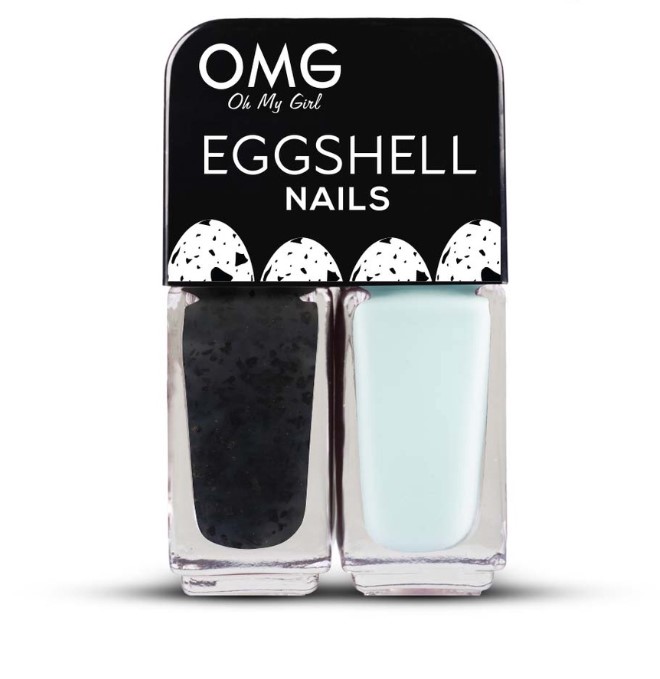 OMG Eggshell Nail Polish Goose 5ml x 2