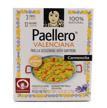 Carmencita Paellero Valenciana Seasoning 12g