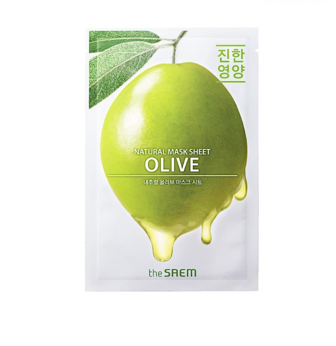 The Saem Natural Olive Mask Sheet