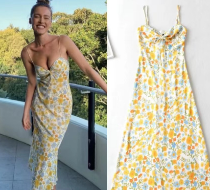 Fashion Grace Sexy Mini Suspenders Printing Dress