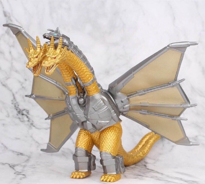 Godzilla Monster Mecha King Ghidorah Gidora 3 Head Dragon Figure Toy Gift