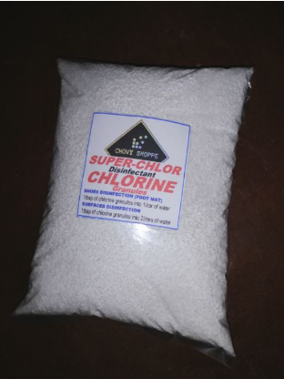 100% Pure Chlorine Granules Disinfectant