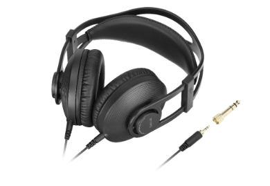Boya BY-HP2 Extra Bass Over-the-Ear Headphone Headset Professional for Broadcasting Podcasting Interview Filmmaking Game DJ