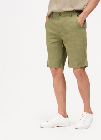 OXGN Regular Fit Chino Shorts For Men