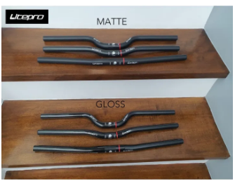 Original Litepro Carbon Pro Bicycle Flat Handlebar 25.4x580mm Straight Low Rise Mid Riser