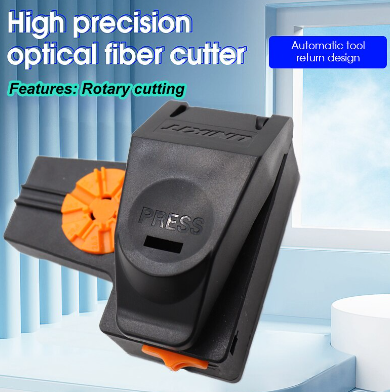 FC-20D FC-20T Plastic Mini Fiber Optic Cutter Tungsten Steel Sheet FTTH Optical Fiber Cleaver Tool