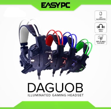 Gaming Headset | Replaceable Ear Cups |  No Box