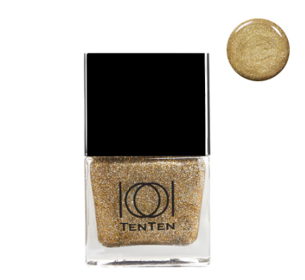TenTen Gold Glitter SC23 Nail Polish