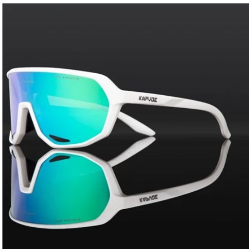 Kapvoe Cycling Glasses Outdoor Sports Shade Goggles UV400 Bicycle Bike Sunglasses Fashion Polarized Glasses KG27