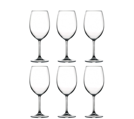 Pasabahce Sidera Red Wine Glass 440cc 14 3/4 oz, Set of 6 (440233)