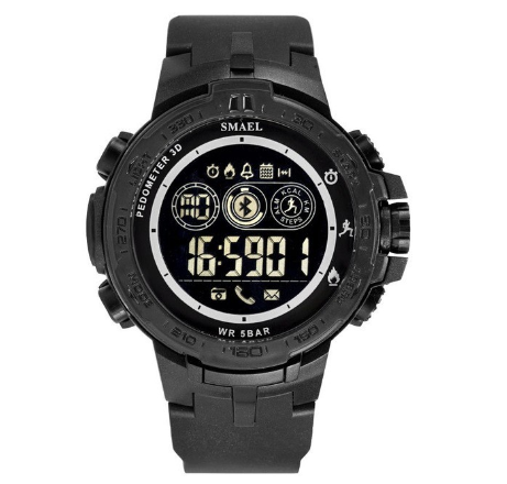 SMAEL8012 Sports Watch Men Multifunction Digital Clock Fashion Chronograph Mens Watches Military LED Waterproof Date Wrist Watches 005