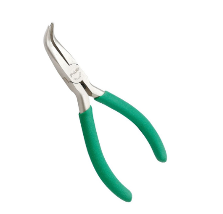 Pro'sKit 1PK-055S Flat Curved Plier 130MM
