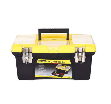 Stanley ST92908 Plastic Tool Box with Metal Latches 22"