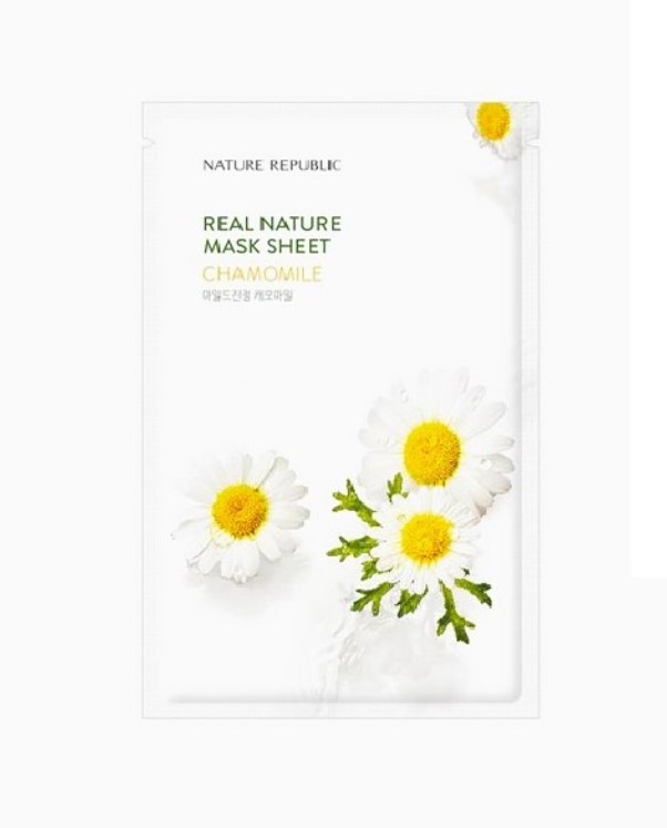 Nature Republic Real Nature  Chamomile Mask Sheet