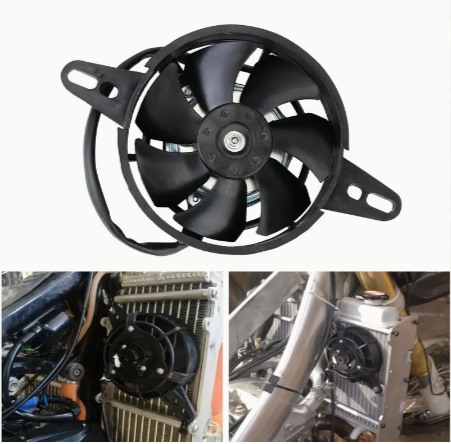 Motorcycle Cooling Fan Oil Cooler 200cc 250cc Engine Radiator Motorcycle Spare Parts For ATV Quad Go Kart Buggy Motocross