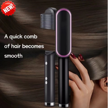 2in1 Hair Straightening Comb Curling Iron Anti-scalding Constant Temperature