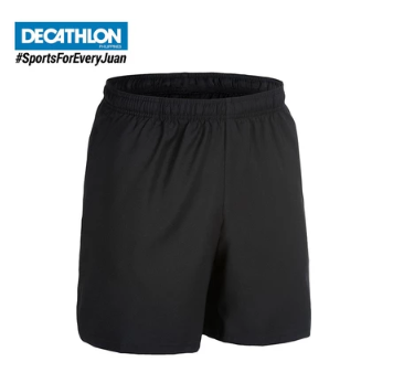 Decathlon Domyos FST 100 Fitness Cardio Gym Training Shorts - Black