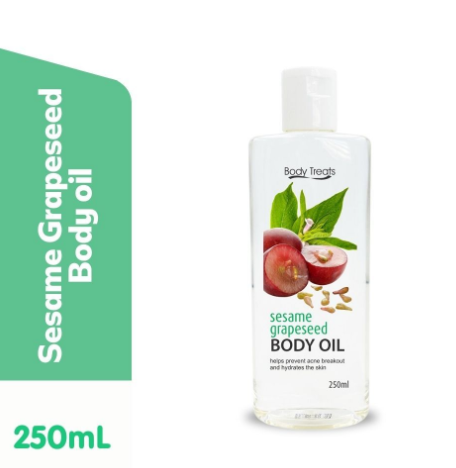 BODY TREATS Sesame Grapeseed Body Oil 250ML