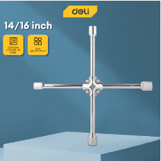 Deli Cross Wrench For Car Heavy Duty Repairing Tool Wrenches Car Repair Universal Tools