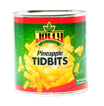 Jolly Pineapple Tidbits 432g