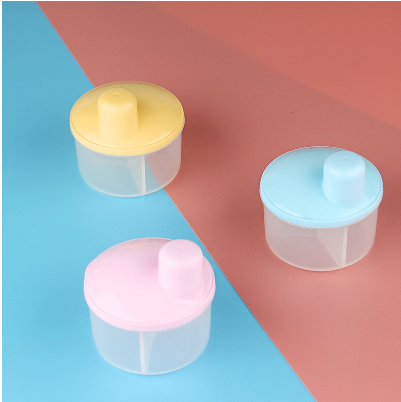 CICI Spin 2 Layers Baby Formula Feeding Bottle Milk Powder Box Dispenser Container Food Storage
