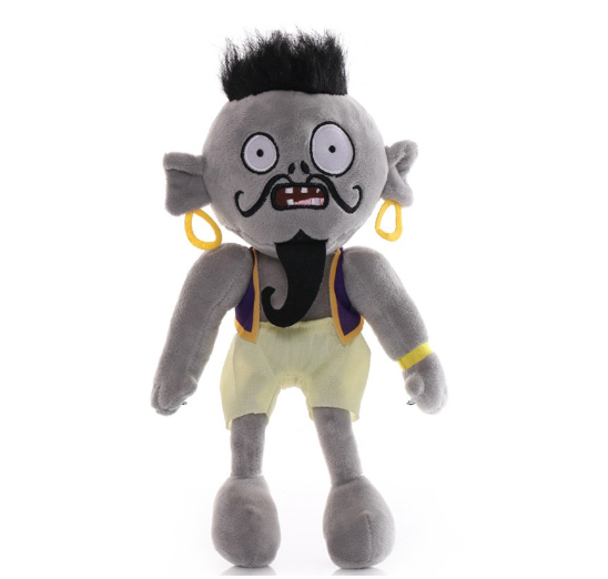 30CM Plants vs Zombies Plush Doll Peashooter SplitPea Clown Zombie Figures Soft Stuffed Toys Kids Halloween Gift Z11