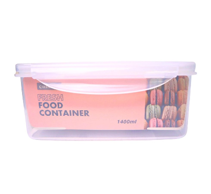 Cuisson Rectangular Airtight Food Container 1.4L