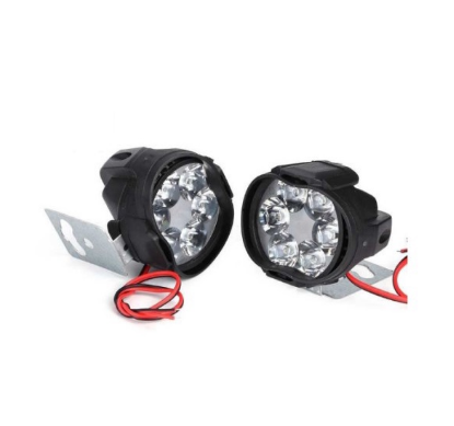 2pcs LED Super Bright Motorcycle Headlight Fog Lead Light Driving Safty 6/9 Beads