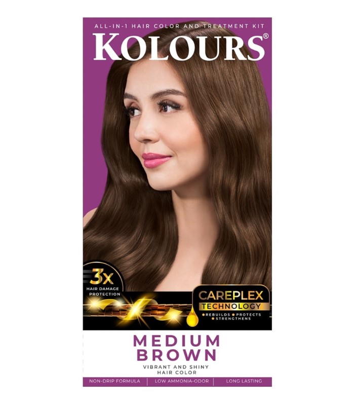 Kolours Hair Color Medium Brown