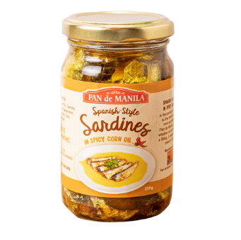 Pan de Manila Spanish-Style Sardines Spicy 220g