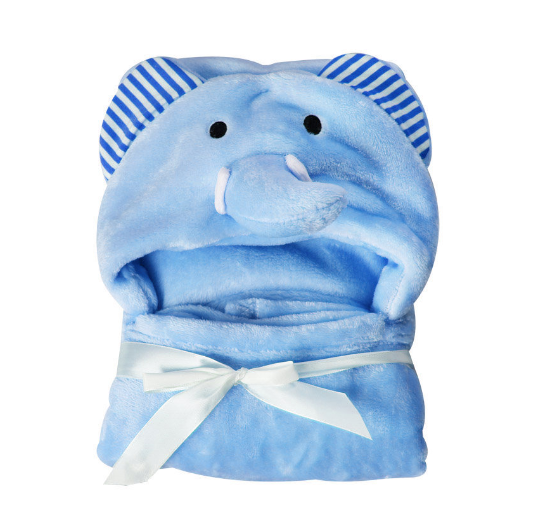 Baby Coral Fleece Cartoon Bath Towel Baby Warm Cloak Baby Cute Bath Towel BT11