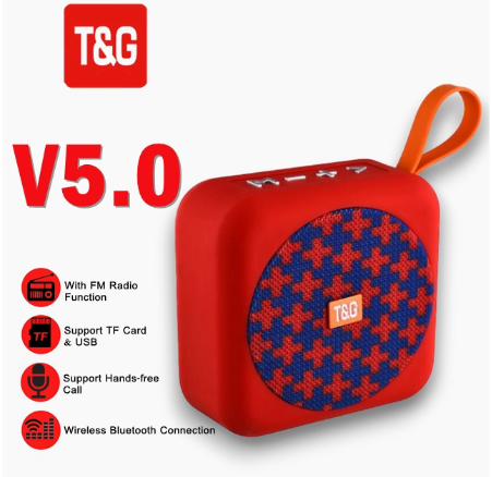 T&G TG-505 Portable Wireless HiFi Sound Stereo Bluetooth Speaker