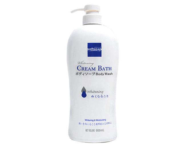 Softsoap Whitening Cream Bath Body Wash