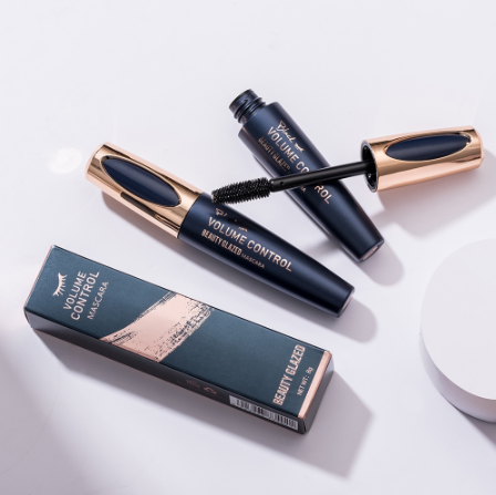 BEAUTY GLAZED Mascara 4d Silk Fiber Eyelash Waterproof Thick Lengthening Mascara Curling Eyelashes